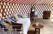 Bedroom 6 Beautiful Rural Yurt With Wood Fired hot tub