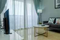 Common Space Classy 2BR Apartment at Menteng Park with City View