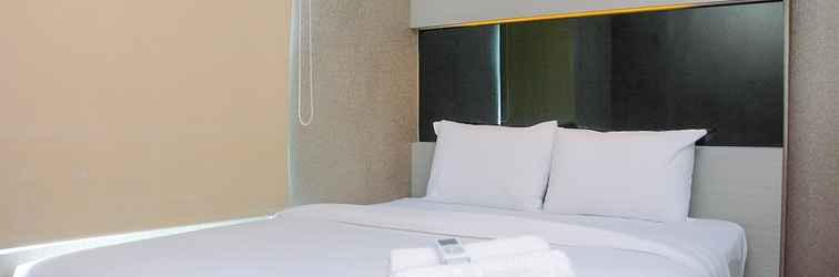 Bedroom Sea View 2BR Apartment at Green Bay Pluit