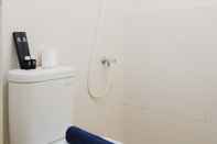 In-room Bathroom Cozy and Simple Studio at Educity Apartment Pakuwon City