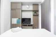 Bedroom Relaxing Studio Apartement at Taman Melati