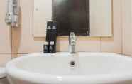 In-room Bathroom 7 Scenic Studio Apartment at Tamansari Papilio