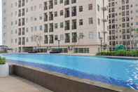 Swimming Pool Minimalist and Cozy Studio Room at Ayodhya Apartment