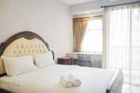 Kamar Tidur Relaxing and Tidy Studio Apartment at Ayodhya Residences