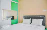 Bedroom 6 Cozy Studio Apartment at Tamansari Skylounge near Soetta Airport