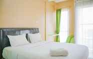 Bedroom 4 Cozy Studio Apartment at Tamansari Skylounge near Soetta Airport