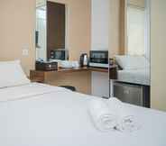 Bedroom 5 Compact and Tidy Studio Apartment at Aeropolis Residence 3