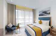 Kamar Tidur 3 Suha Mina Rashid Hotel Apartments