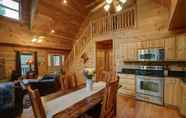 Bedroom 7 Tree Top Getaway Log House with Views | NFL Sunday Ticket Included