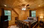 Bedroom 5 Tree Top Getaway Log House with Views | NFL Sunday Ticket Included