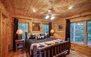 Bedroom 3 Tree Top Getaway Log House with Views | NFL Sunday Ticket Included