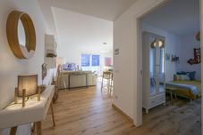 Bedroom Blue View Lugano Lake – Waterfront Cocoon