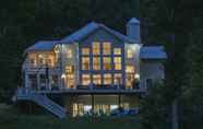 Exterior 3 Modern Farmhouse Style Chalet with amazing Kentucky Lake views - Dock, Hottub and Firepit!