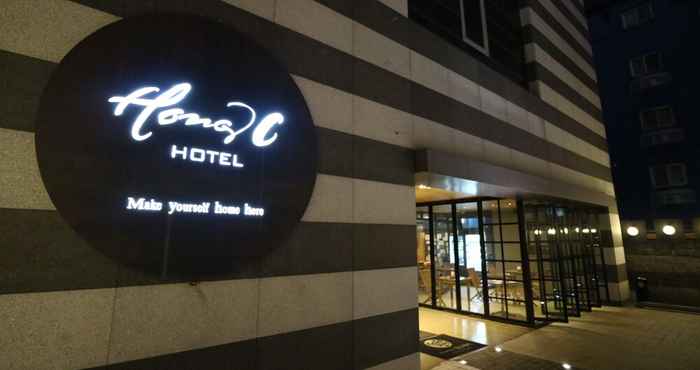 ภายนอกอาคาร Hong C Hotel Gangneung Station