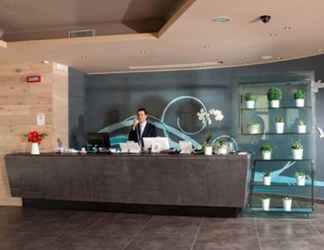 Sảnh chờ 2 Hotel Tiber Fiumicino