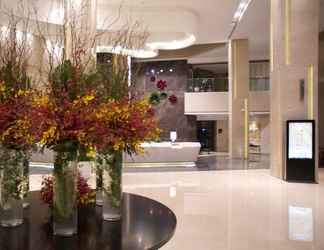 Lobi 2 Deefly Grand Hotel Airport Hangzhou