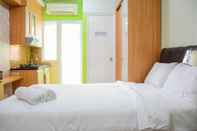 Bedroom Stylish and Comfortable Studio Green Pramuka Apartment