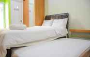 Kamar Tidur 5 Stylish and Comfortable Studio Green Pramuka Apartment