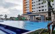 Swimming Pool 6 Stunning 2BR Apartment at Green Pramuka City Cempaka Putih