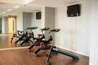 Fitness Center Contemporary Style & Family 2BR Apartment Belmont Residence Puri
