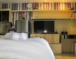 Bedroom 2 Minimalist Studio Apartment at Atria Residences with Pool View