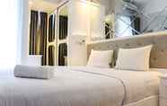 ห้องนอน 3 Stylish Studio Apartment at Serpong M-Town Residence