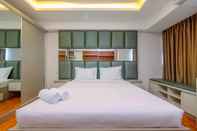 Kamar Tidur Cozy Studio Apartment at H Residence near MT Haryono