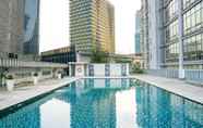 Kolam Renang 3 Elegant 2BR at The Empyreal Condominium Epicentrum Apartment