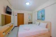 Bedroom Cozy and Compact Cinere Resort Studio Apartment