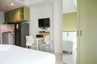 ห้องนอน New Furnished with Strategic Place @ Studio West Vista Apartment