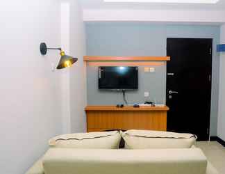 Kamar Tidur 2 Minimalist with City View 2BR Apartment at Casablanca East Residences