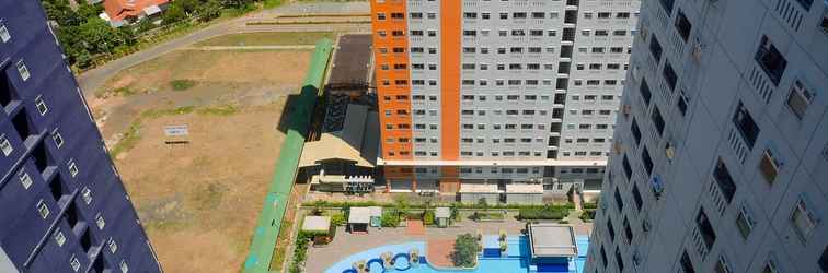 Exterior Cozy and Stylish Studio Green Pramuka Apartment near Mall