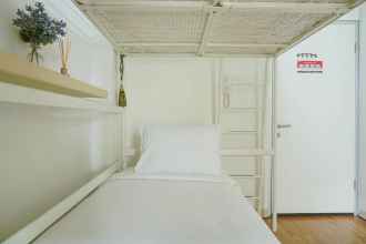 Kamar Tidur 4 Compact and Scenic Studio Room Green Bay Pluit Apartment