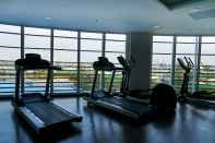 Fitness Center Relax and Comfy with Pool View @ Studio West Vista Apartment