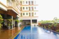 Swimming Pool Minimalist Tamansari Mahogany Studio Apartment with City View