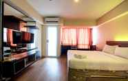 ห้องนอน 5 Minimalist Studio Apartment at H Residence