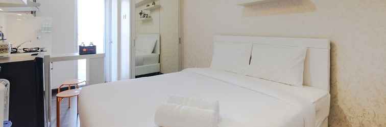 Kamar Tidur Newly Furnished Studio at Bassura City Apartment