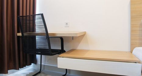 Bedroom 2 Comfy and Homey Studio Apartment @ Grand Kamala Lagoon