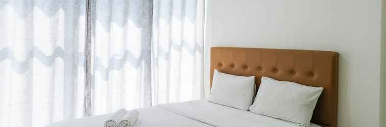 Bedroom Modern and Cozy 1BR Brooklyn Alam Sutera Apartment