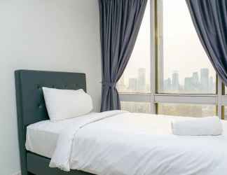 Kamar Tidur 2 Modern Furnished 2BR at The Empyreal Condominium Epicentrum Apartment