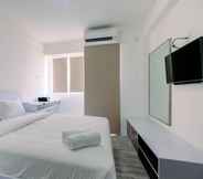 Bedroom 2 Affordable Price Studio at Jababeka Riverview Apartment Cikarang