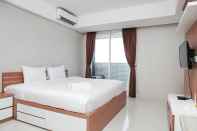 Kamar Tidur Spacious Studio with City View West Vista Apartment