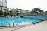 Swimming Pool Trendy & Relaxing 2BR at The Suite Metro Apartment