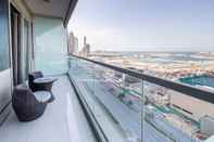 ห้องนอน Premium & Cozy 1BR Apartment in Dubai Marina