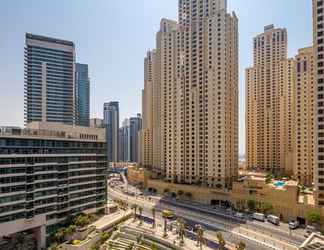 Luar Bangunan 2 Dazzling & Artistic Studio Apartment In Dubai Marina