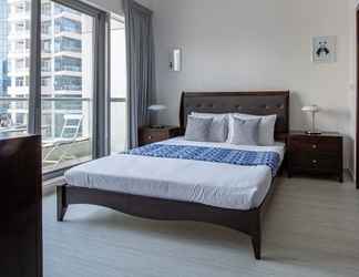 ห้องนอน 2 Panoramic 1BR Apartment In Dubai Marina