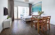Bedroom 5 Rustic And Vibrant Studio Apartment In Downtown Dubai