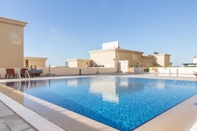 Swimming Pool Modern Living In This 2BR Apt In The Heart of Downtown Jebel Ali - Sleeps 4!