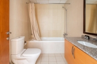 In-room Bathroom Modern Living In This 2BR Apt In The Heart of Downtown Jebel Ali - Sleeps 4!