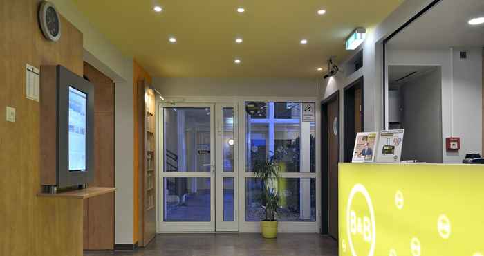 Sảnh chờ B&B Hotel Hannover-Nord